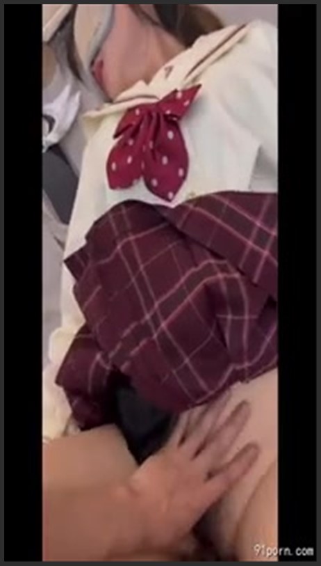 Simple And Good JK Short Skirt Short Socks Leather Shoes After Dinner Get Fucked Horny Chinese Homemade Video