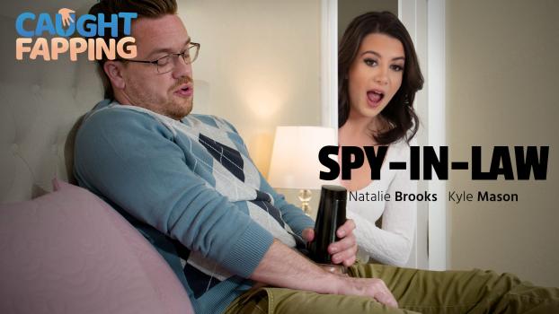 CaughtFapping 25 06 09 Natalie Brooks Spy-In-Law