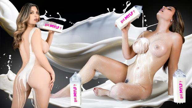 GotMylf 2025 07 24 Krystal Sparks Covered In Milk, Covered In Cum