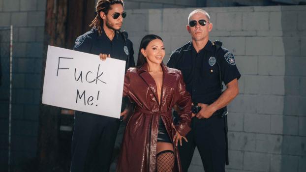 BrazzersExxtra 2025 09 29 Brandy Salazar Double Booked You Gonna Fuck Me Officers