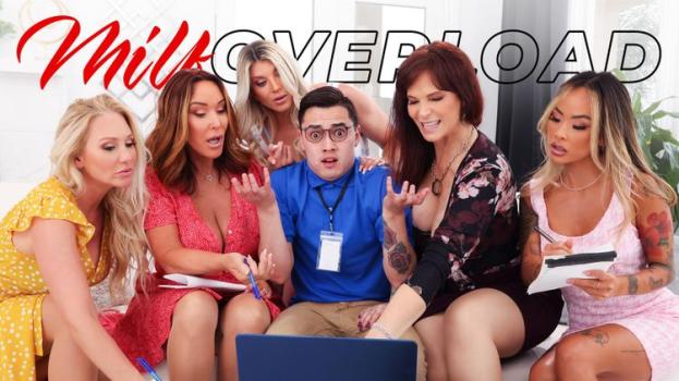 AdultTime 2025 10 16 Syren D Mer Alexis Malone Rachel Steele Lind Tech Help Overload