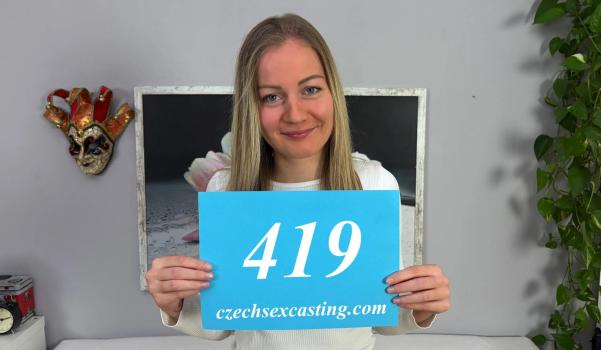 CzechSexCasting E419 April Hugs Hot blonde has cute tits CZECH