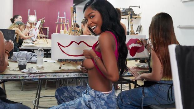 LetsPostIt 2025 12 21 Munro Blaxxx Painting Class Ass