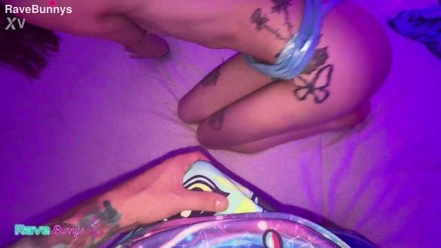 Shrooms Q Q Eats Brian Omally’s Ass And Cock Below The Neon Lights