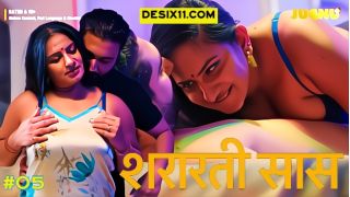 Shararati Saas E05 2025 Hindi Hot Web Series Porn Jugnu
