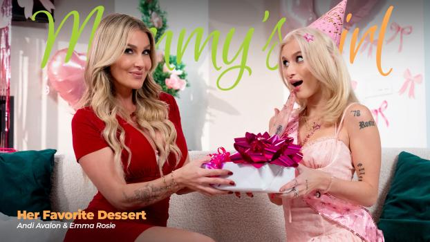 MommysGirl 2026 03 21 Emma Rosie And Andi Avalon Her Favorite Dessert