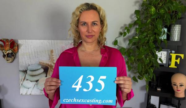 CzechSexCasting E435 Kathy Deep Busty milf bombshell shows off her massive boobs