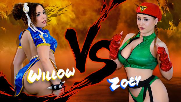 TeamSkeetSingles 2026 05 18 Willow Ryder And Zoey Uso Willow Ryder vs Zoey Uso Fight! (Street Fighter Parody)