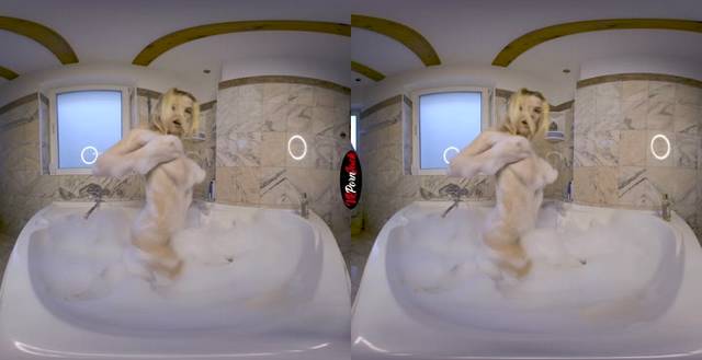 Pleasure in the Bathtub  Big Tits Babe Solo SexLikeReal