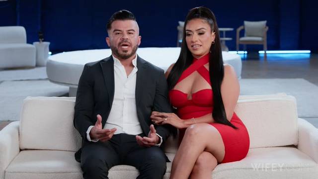 Sandra And Ivan Wife Treats Her Man To A Front Row Show