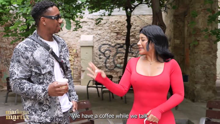 Colombian Gets Fucked by a Huge Black Guy She Meets in Barcelona