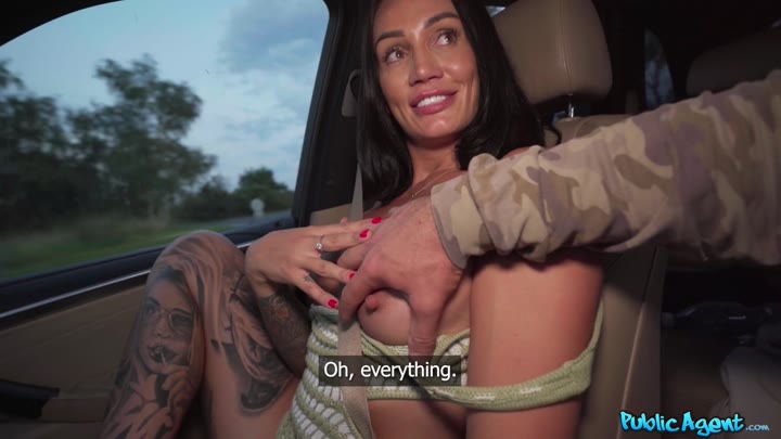 PublicAgent – Australian Reality Star Hayley Vernon Public Sex Video