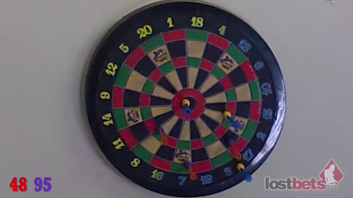 LostBets Dakota Skye Strip Darts with Ashley Olivia Ashlyn Brooklyn Flynt and Bob